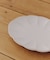 楕円菊皿17cm