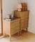 《WEB限定商品》2引き出しチェスト／natural vintage