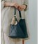 ポーチ付きフェイクレザー2wayバッグ