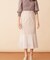 シフォン切替マーメイドスカート