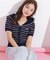 セーラーカラーニット