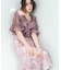 フラワープリントフレアスカート