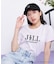 ＜マイメロディ＆クロミコラボ＞オーガニックコットン刺繍ロゴTシャツ