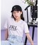 ＜マイメロディ＆クロミコラボ＞オーガニックコットン刺繍ロゴTシャツ