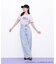 ＜マイメロディ＆クロミコラボ＞オーガニックコットン刺繍ロゴTシャツ