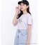 ＜マイメロディ＆クロミコラボ＞オーガニックコットン刺繍ロゴTシャツ