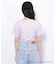 ＜マイメロディ＆クロミコラボ＞オーガニックコットン刺繍ロゴTシャツ