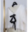 起毛カーデニットワンピースセット