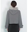 フェイクファー付ショートダッフルコート