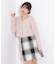 ロービングチェックミニスカート