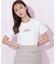 刺繍ロゴTシャツオーガニックコットン