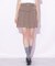 ウエストマークプリーツミニスカート