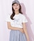 フォトジェニックリボンTシャツ