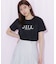 オーガニックコットンビジューロゴTシャツ
