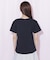 オーガニックコットンビジューロゴTシャツ