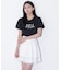 オーガニックコットンビジューロゴTシャツ