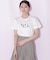 オーガニックコットンビジューロゴTシャツ