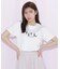 オーガニックコットンビジューロゴTシャツ