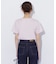 オーガニックコットンビジューロゴTシャツ