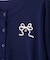 〈RIBBONシリーズ〉半袖ニットカーディガン