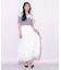 デコルテレースニット