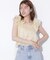 シャーリングシアーリングチェックブブラウス