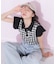 ＜WEB限定カラーあり＞フリル袖ポロニット