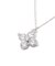 Cubic 大粒クローバーネックレス