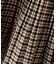 ベルト付きプリーツミニスカート