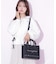 ビジューツイードショルダートート