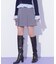 ＜セットアップ対応＞ボックスプリーツミニスカート