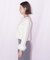 袖フェイクファーカーディガン