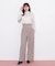 袖フレアベロアトップス
