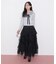 フェイクファーティペットニット