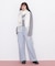 レザータグループヤーンフラッフィーストール／マフラー