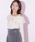 フェザーアシメリボンニット