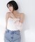 ＜Oggi.jp掲載＞カップ付インナーシリーズ ベアトップ