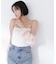 ＜Oggi.jp掲載＞カップ付インナーシリーズ ベアトップ