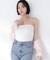 ＜Oggi.jp掲載＞カップ付インナーシリーズ ベアトップ