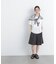 〈N.〉スカーフ付ビッグTシャツ