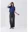 ＜Oggi.jp・CanCam.jp掲載＞ワイドストレートデニムパンツ