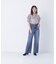 ＜Oggi.jp・CanCam.jp掲載＞ワイドストレートデニムパンツ