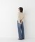 ＜Oggi.jp・CanCam.jp掲載＞ワイドストレートデニムパンツ
