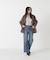 ＜Oggi.jp・CanCam.jp掲載＞ワイドストレートデニムパンツ