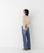 ＜Oggi.jp・CanCam.jp掲載＞ワイドストレートデニムパンツ