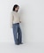 ＜Oggi.jp・CanCam.jp掲載＞ワイドストレートデニムパンツ