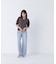 ＜Oggi.jp・CanCam.jp掲載＞ワイドストレートデニムパンツ
