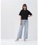 ＜Oggi.jp・CanCam.jp掲載＞ワイドストレートデニムパンツ