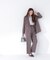 ハイネックボリュームシアーブラウス　26AW