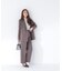 ハイネックボリュームシアーブラウス　26AW